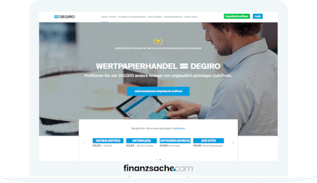 Degiro Website Degiro Website
