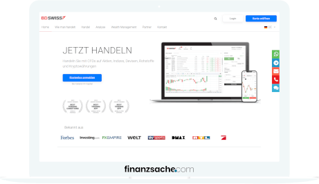 BDSwiss Website