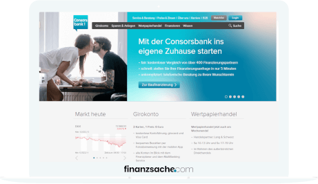 Consorsbank Website Consorsbank Website