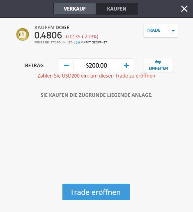 Dogecoin-kaufen