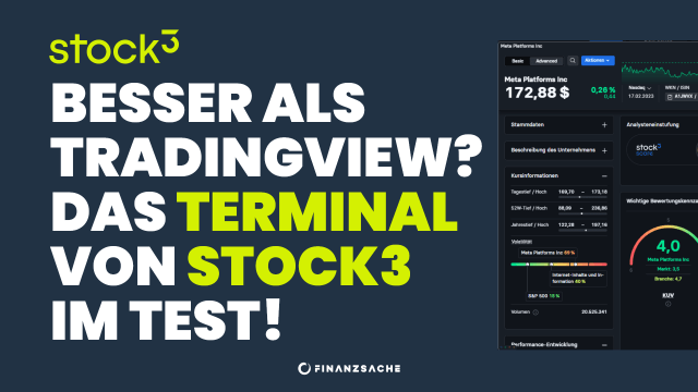 stock3 Terminal: Besser als TradingView? Die Finanzmarktanalyse-, Tradingplattform & Chartingplattform im Test!